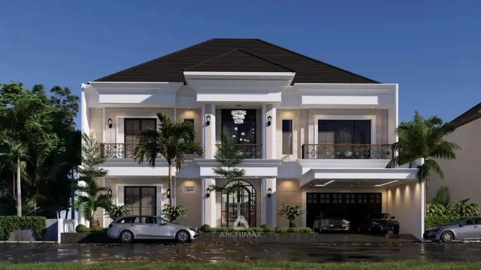 desain rumah klasik